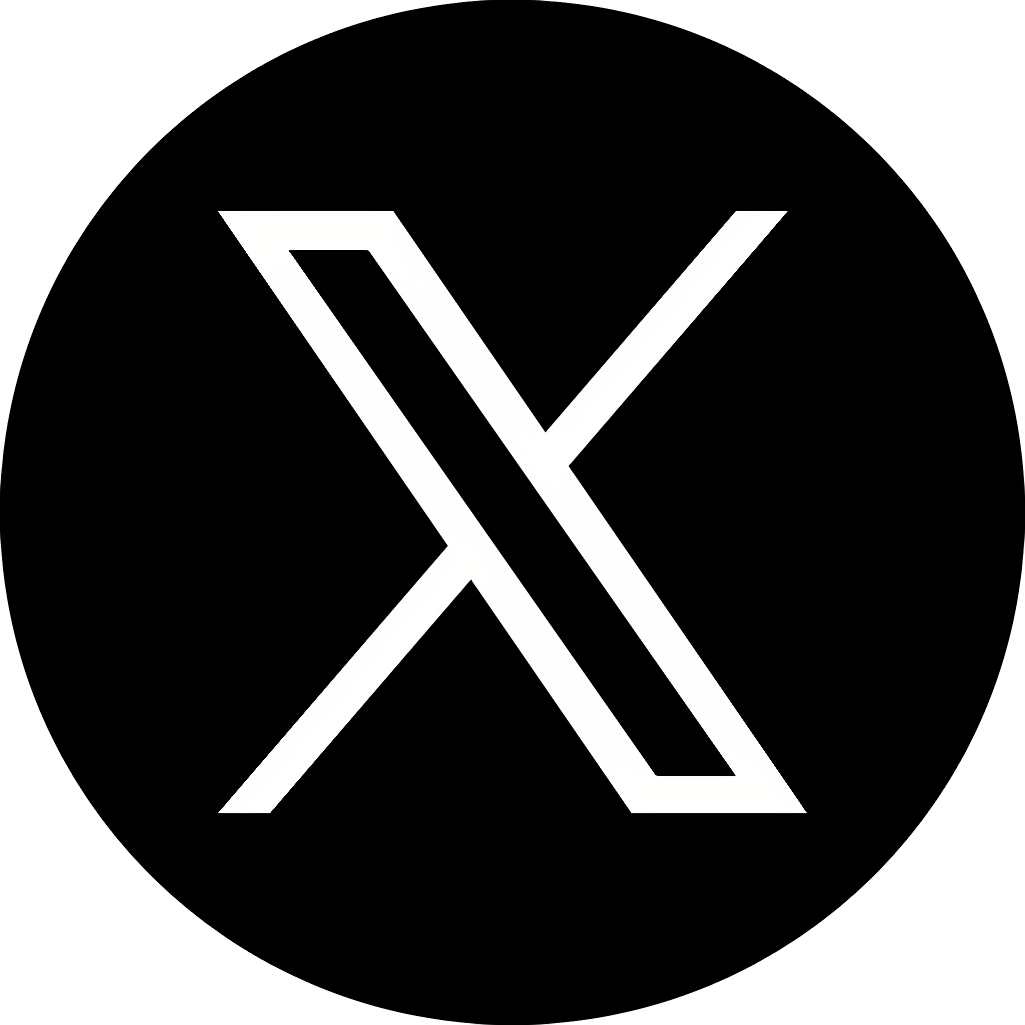Twitter X Logo